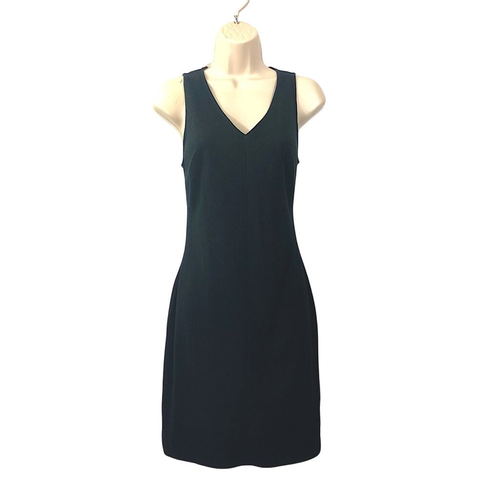 A New Day Black Sleeveless V Neck Dress A Line Design Soft Breathable Fabric - Picture 16 of 16